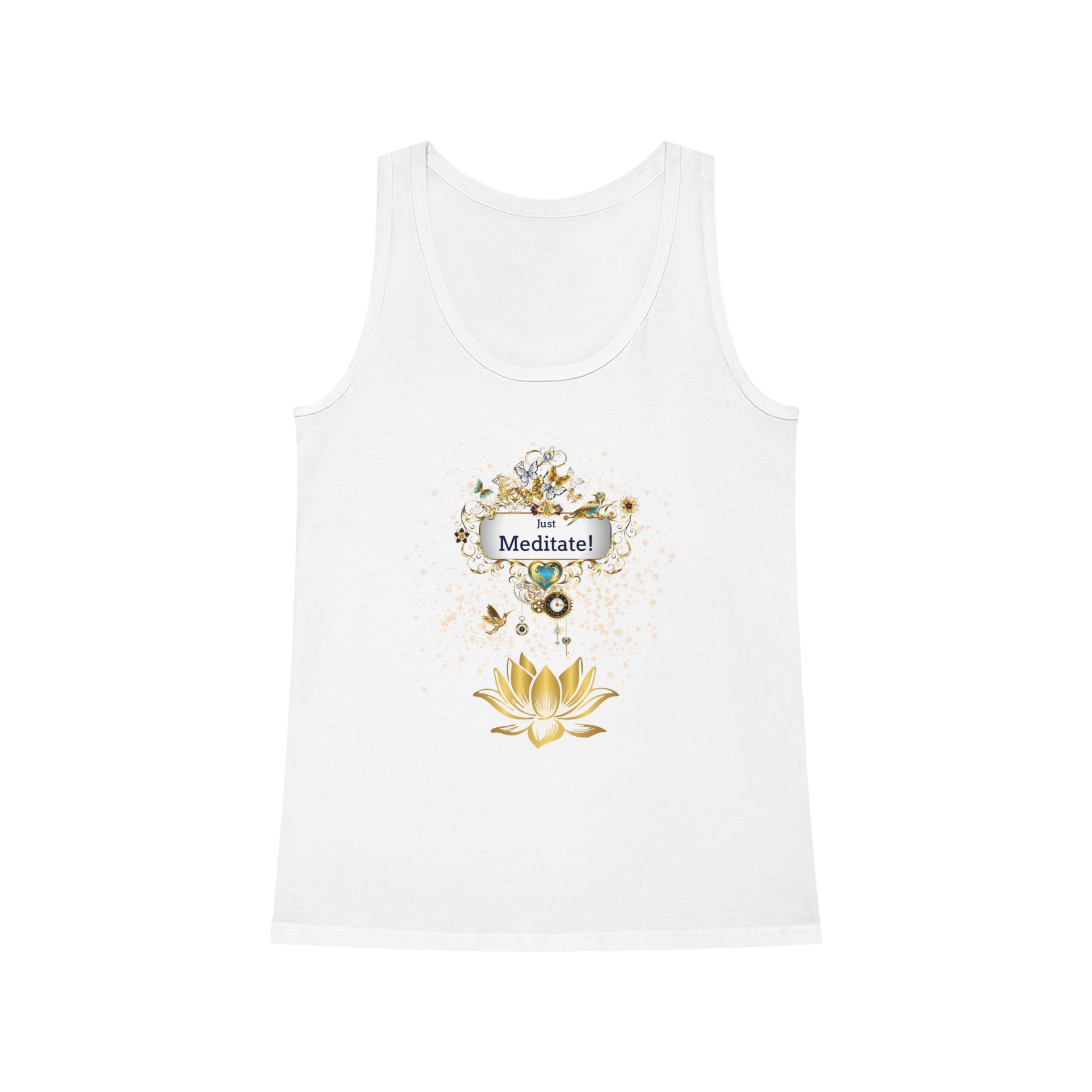 Just meditate! - organic Tank Top