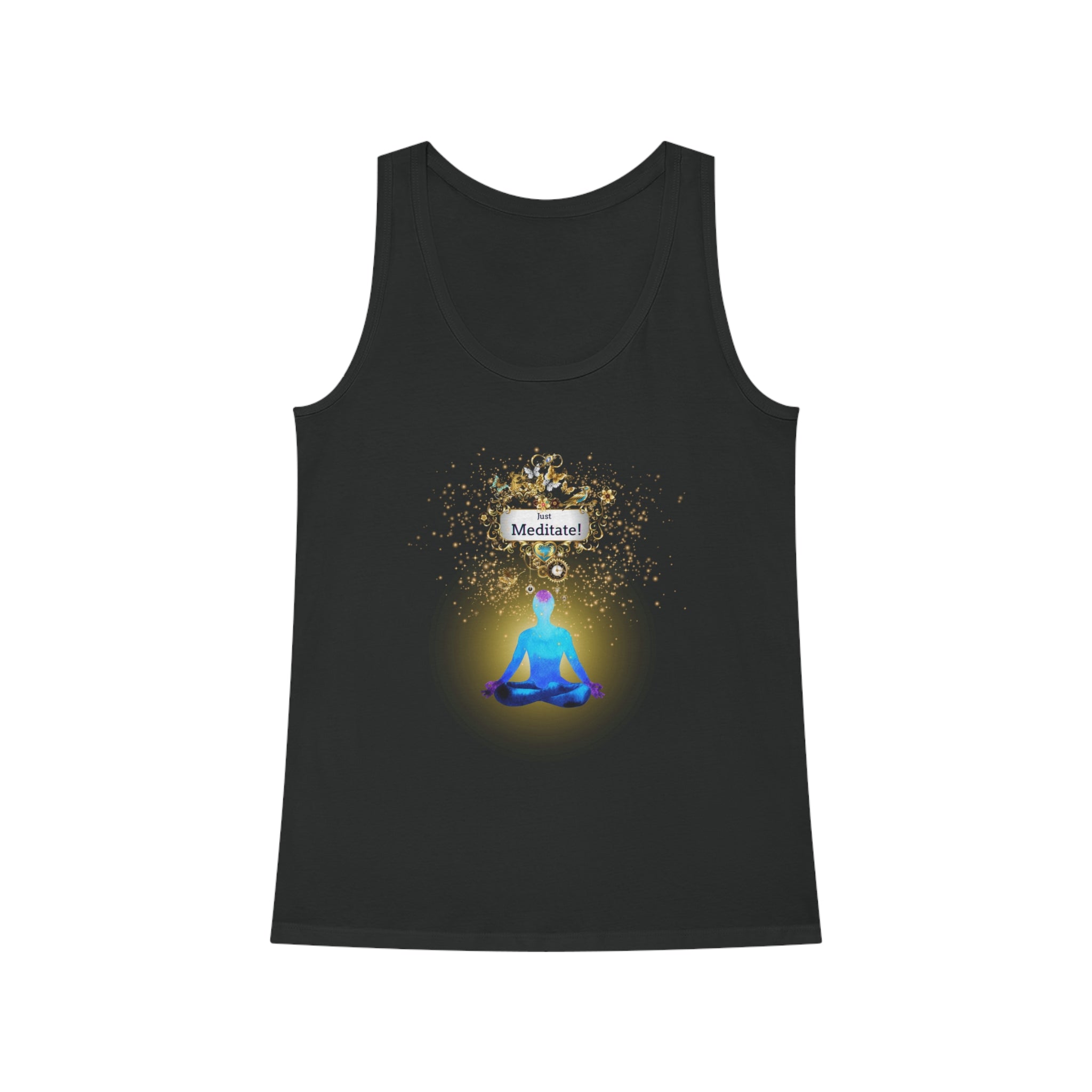 Just meditate! organic Tank Top - Divine DeSein