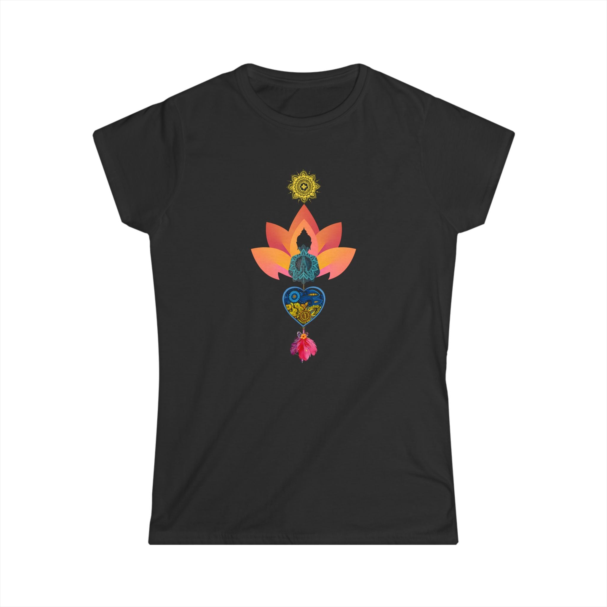 Buddhas Liebe - Damen T-Shirt