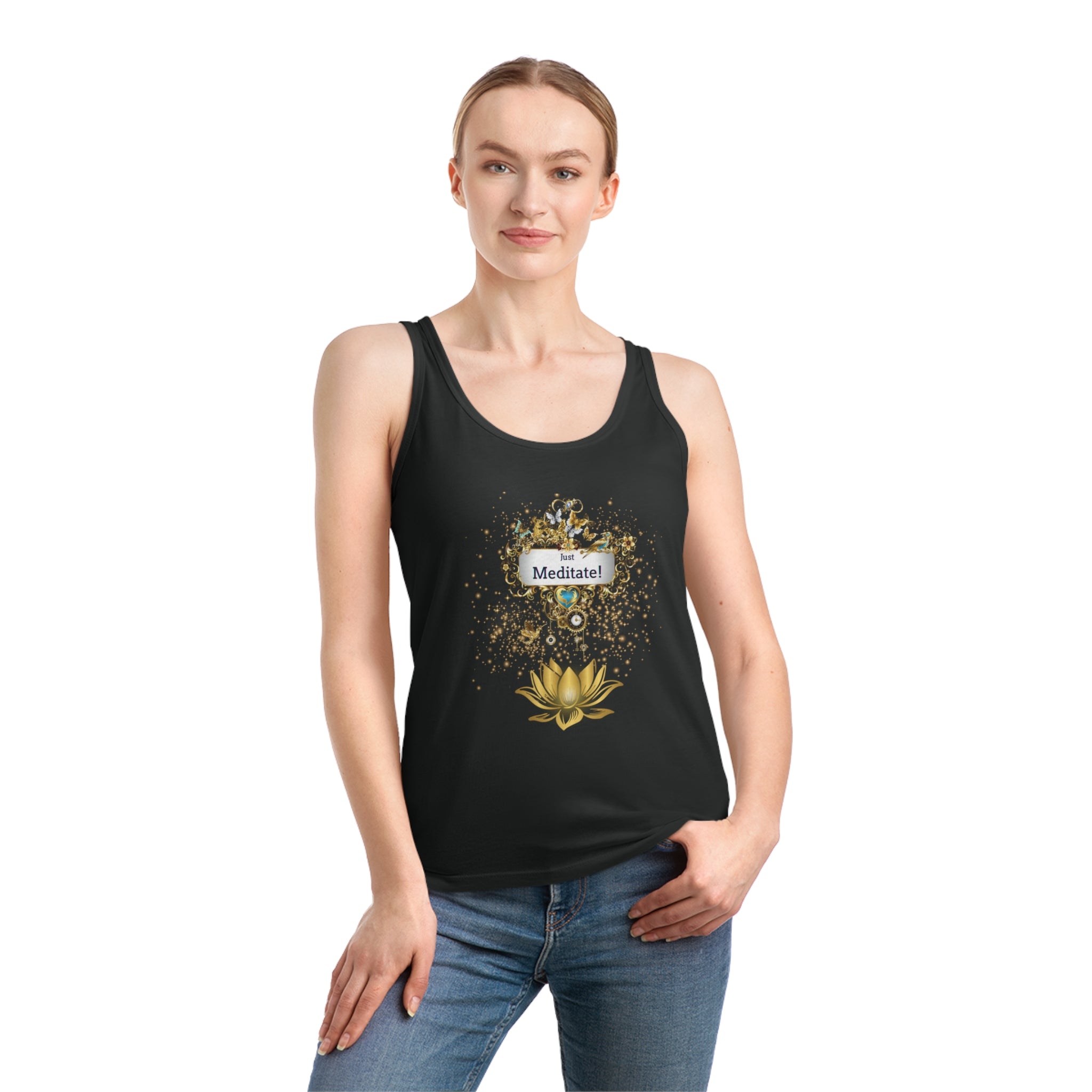 Just meditate! - organic Tank Top