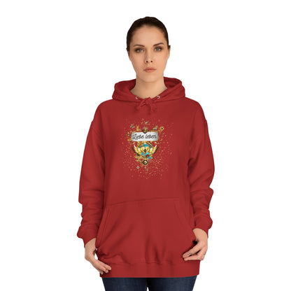 Liebe Leben - Unisex College Hoodie