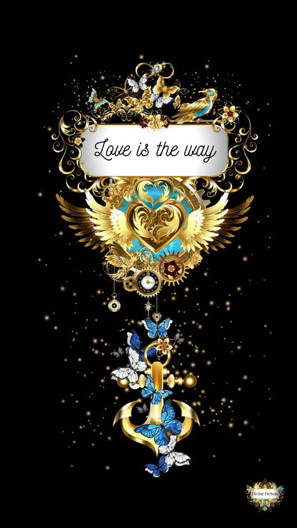 Love is the way -  Damen T-Shirt