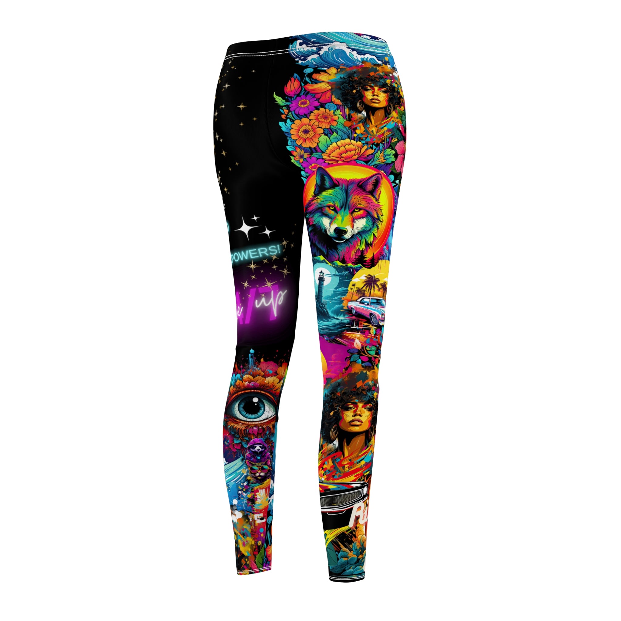 Rise up & Shine Comic Style - Leggings - Divine DeSein