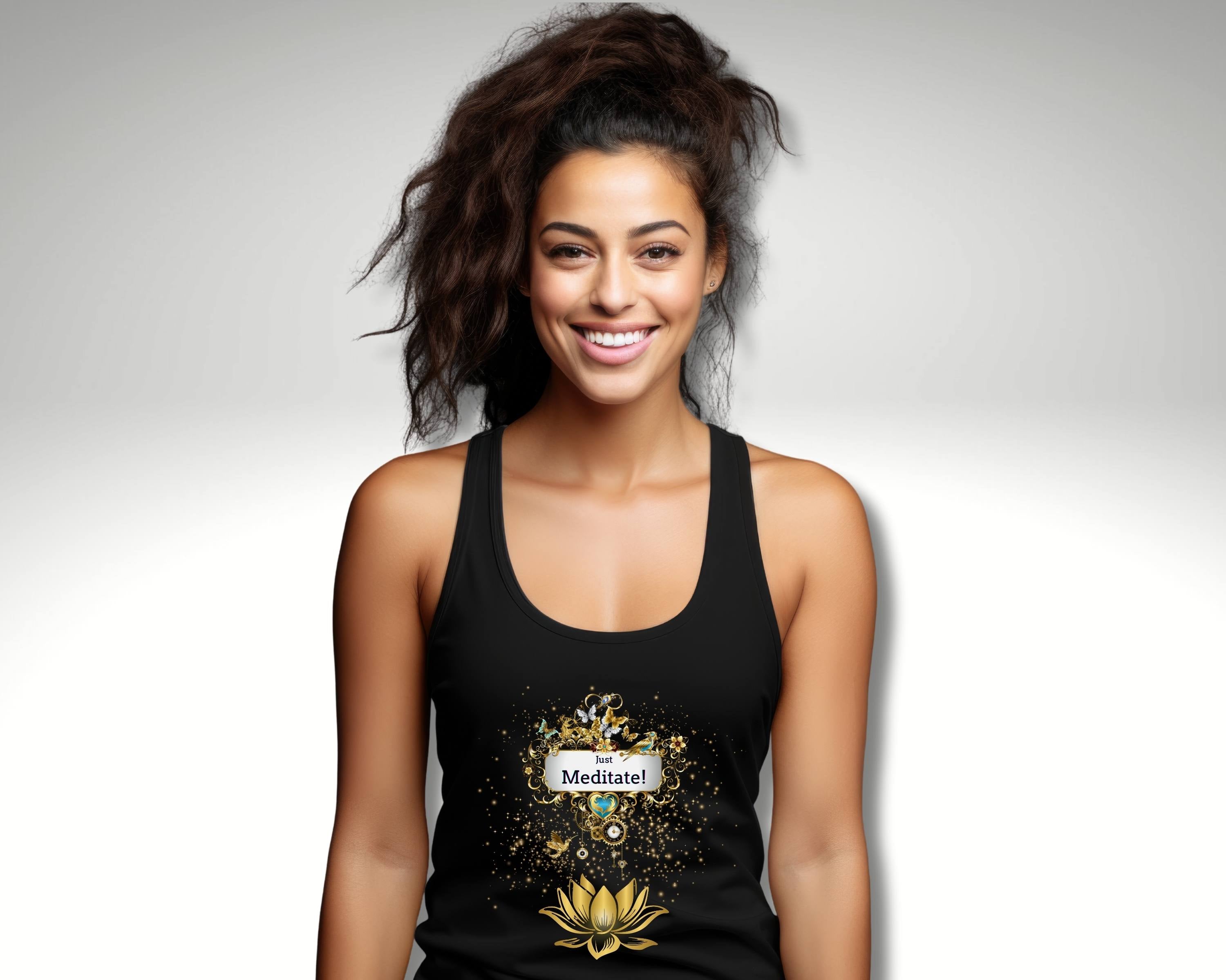 Just meditate! - organic Tank Top