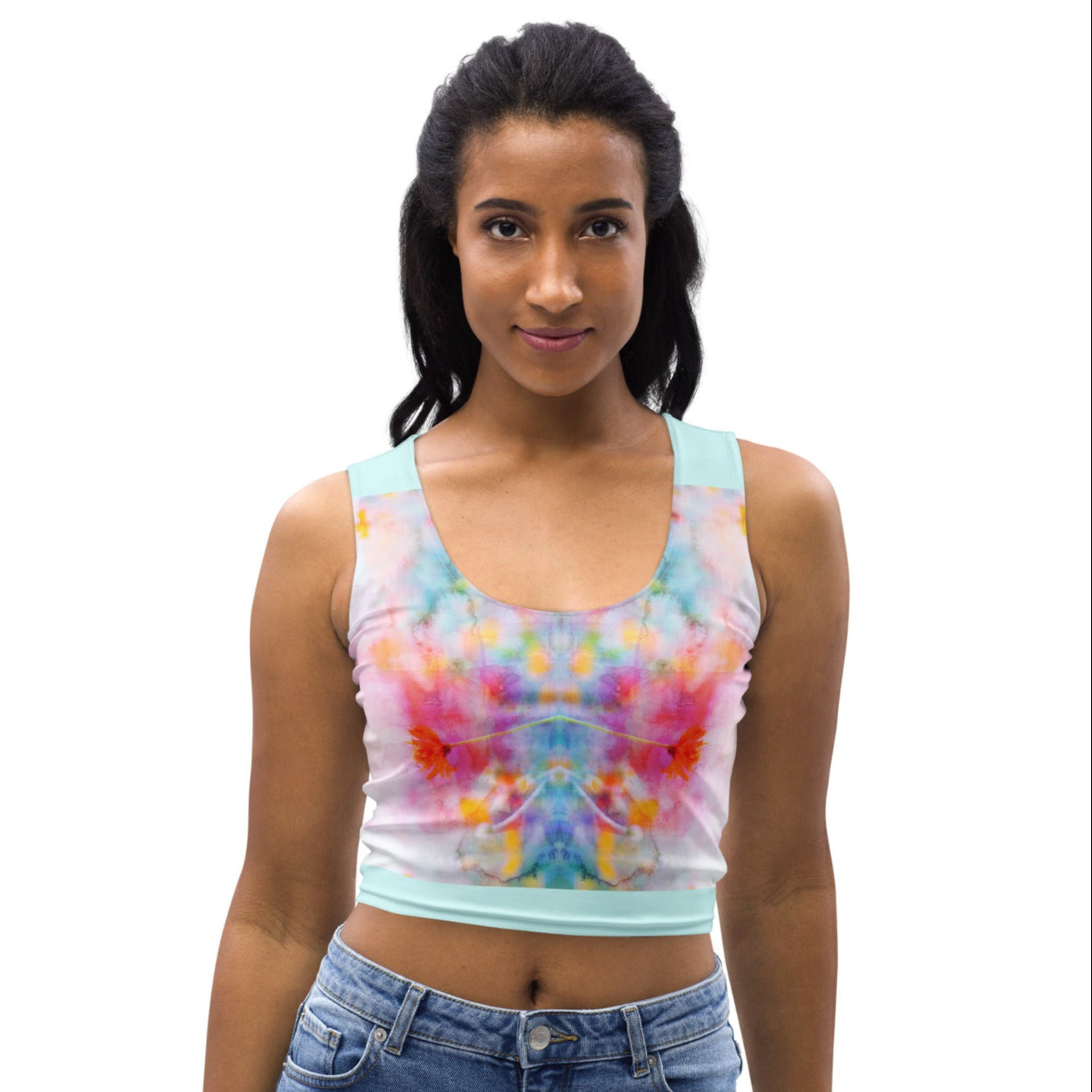 Aquarell Crop-Top