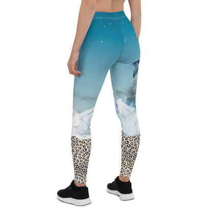 Schneeleoparden - Leggings (Eu) - Divine DeSein