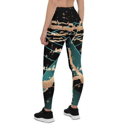 Abstrakte Leggings (EU) - Divine DeSein