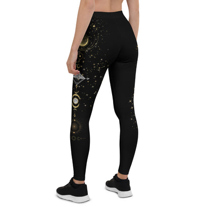 Witchcraft-Mond Leggings