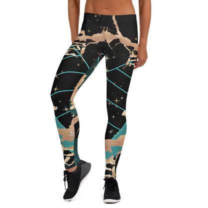 Abstrakte Leggings (EU) - Divine DeSein