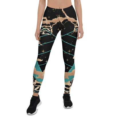 Abstrakte Leggings (EU) - Divine DeSein