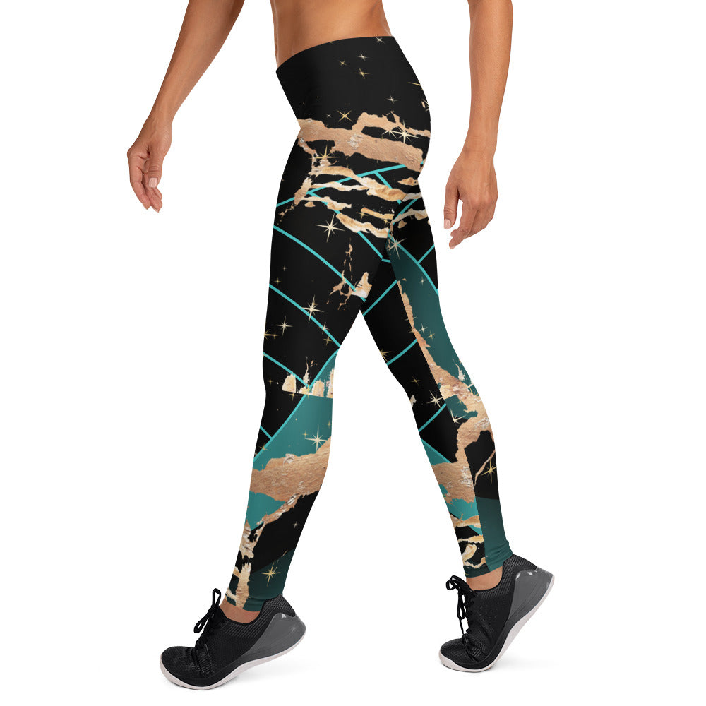 Abstrakte Leggings (EU) - Divine DeSein