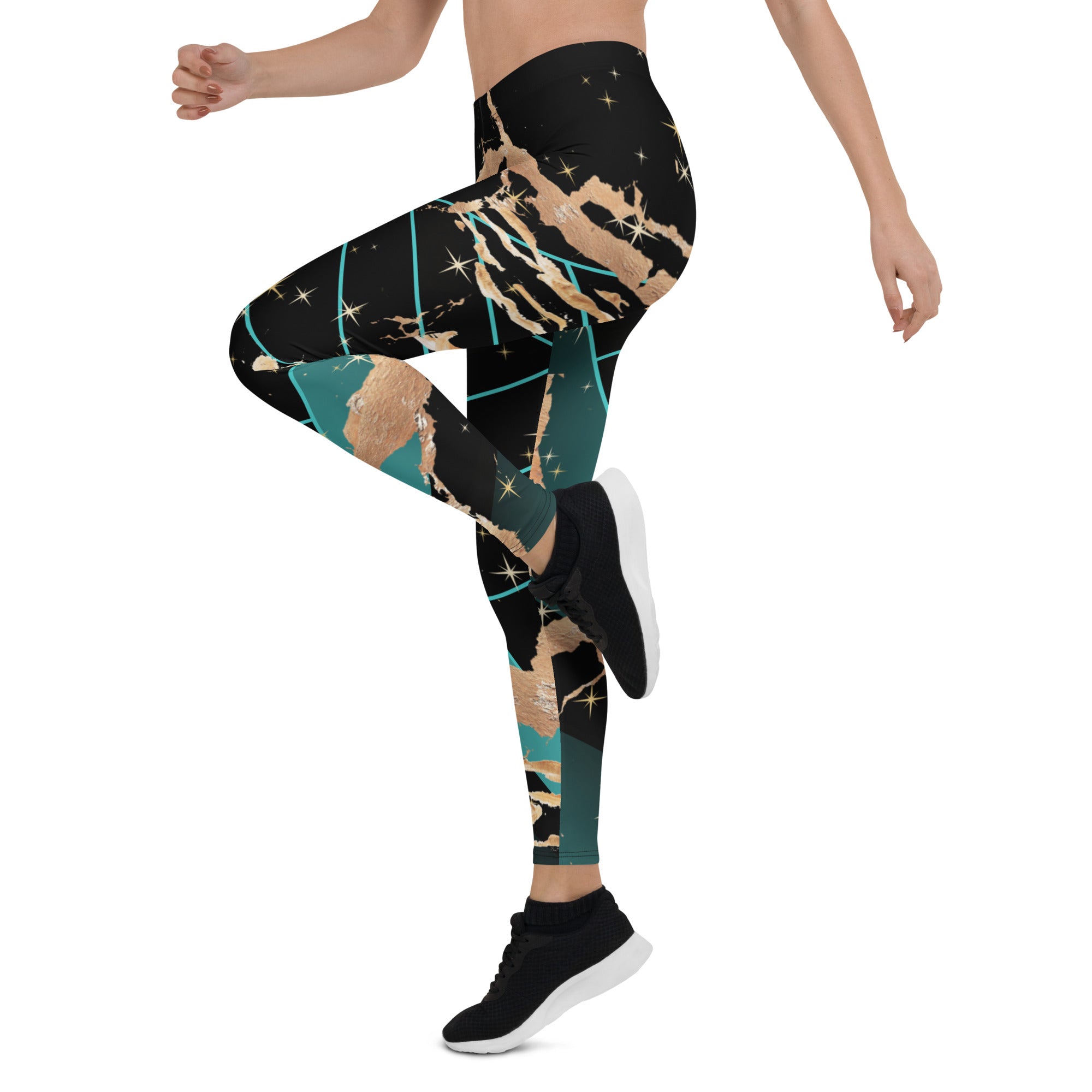 Abstrakte Leggings (EU) - Divine DeSein