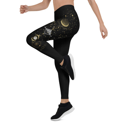 Witchcraft-Mond Leggings