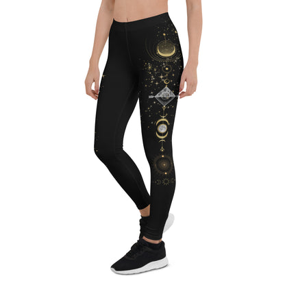 Witchcraft-Mond Leggings