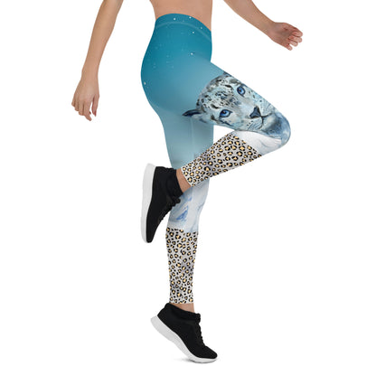 Schneeleoparden - Leggings (Eu) - Divine DeSein