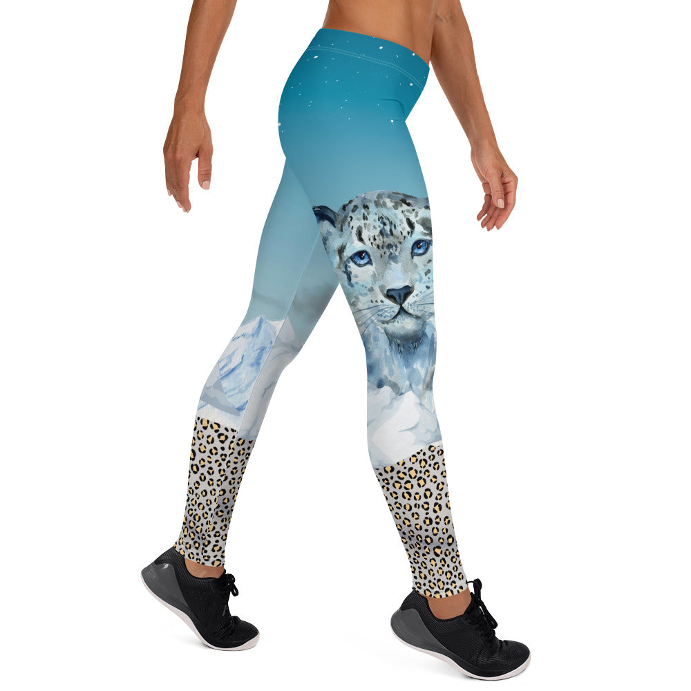 Schneeleoparden - Leggings (Eu) - Divine DeSein