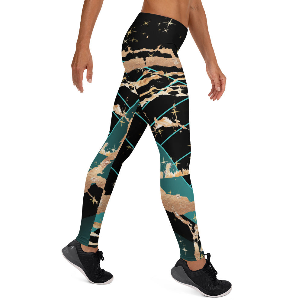 Abstrakte Leggings (EU) - Divine DeSein