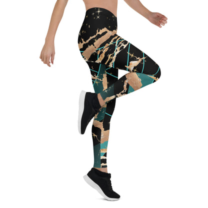 Abstrakte Leggings (EU) - Divine DeSein