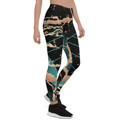 Abstrakte Leggings (EU) - Divine DeSein