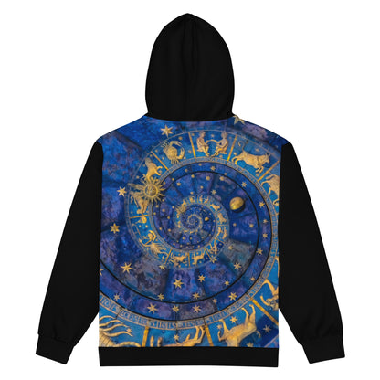 Zodiak Star - Eco Unisex zip Hoodie (EU) - Divine DeSein