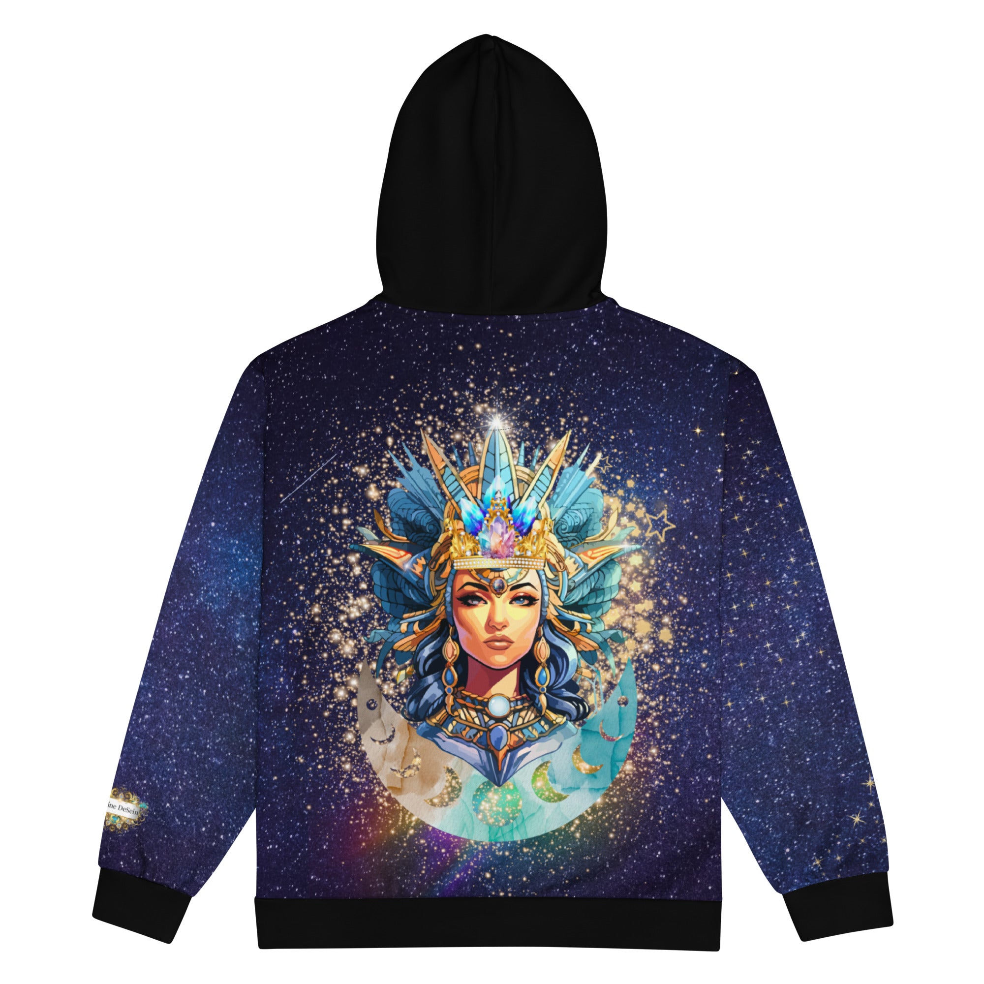 Neith Göttin - Unisex Zip-Hoodie Universum