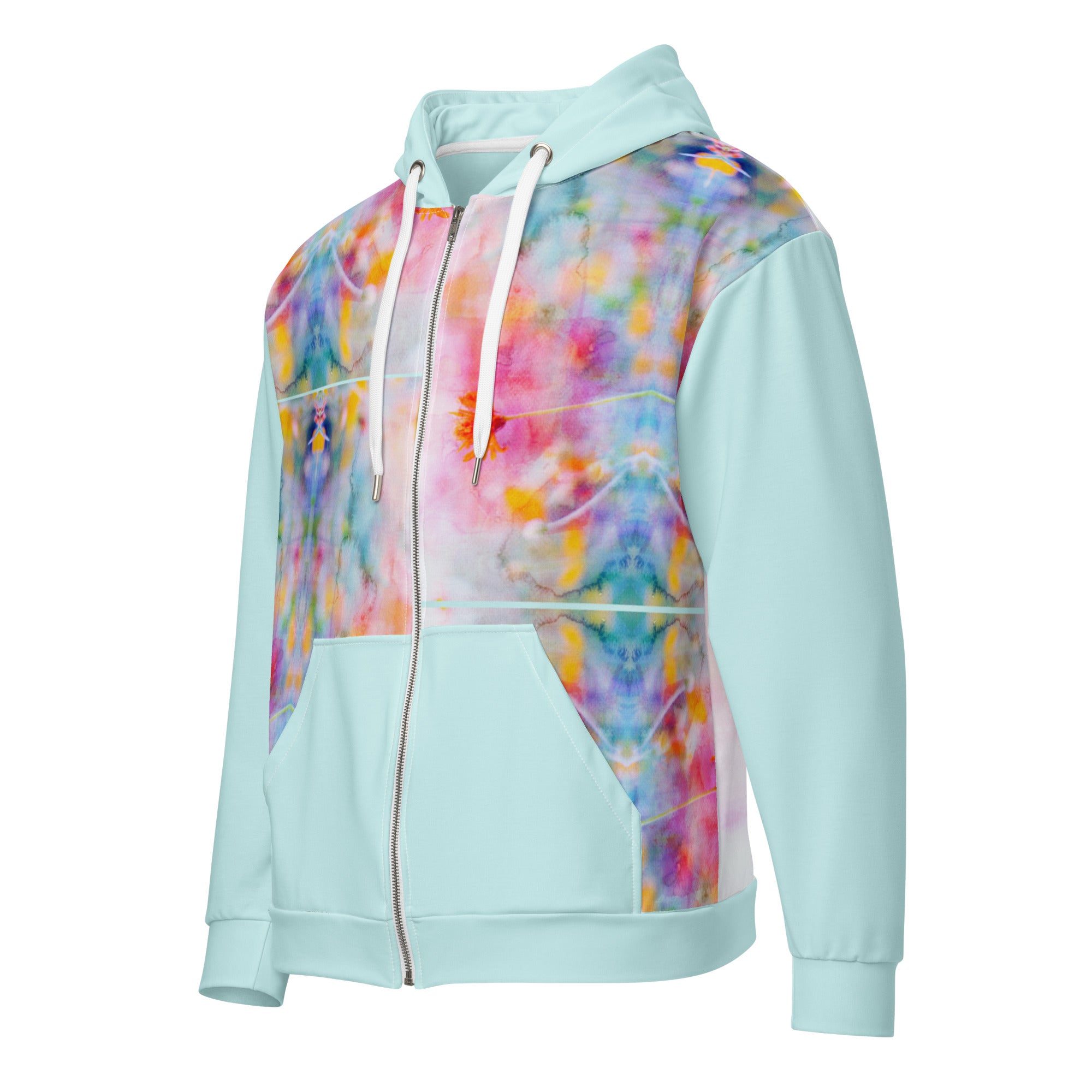 Aquarell Unisex Eco Zip-Hoodie