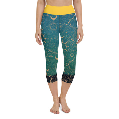 Universal Star Yoga-Capri-Leggings (EU) - Divine DeSein