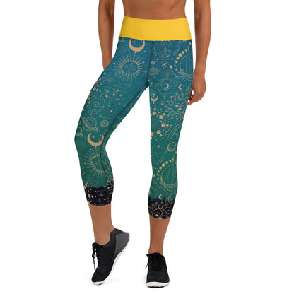 Universal Star Yoga-Capri-Leggings (EU) - Divine DeSein