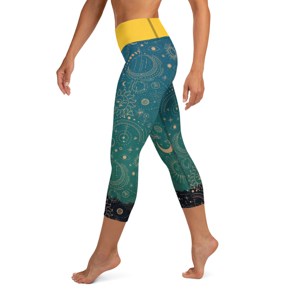 Universal Star Yoga-Capri-Leggings (EU) - Divine DeSein