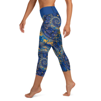 Zodiak Star Yoga-Capri-Leggings (EU) - Divine DeSein