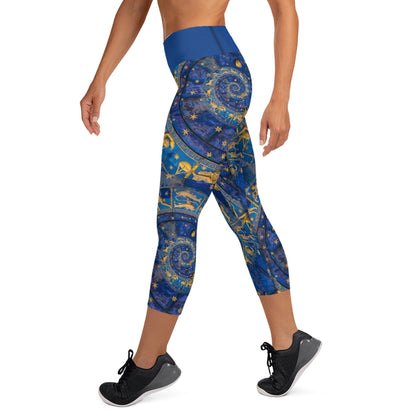 Zodiak Star Yoga-Capri-Leggings (EU) - Divine DeSein