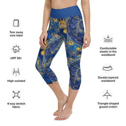 Zodiak Star Yoga-Capri-Leggings (EU) - Divine DeSein