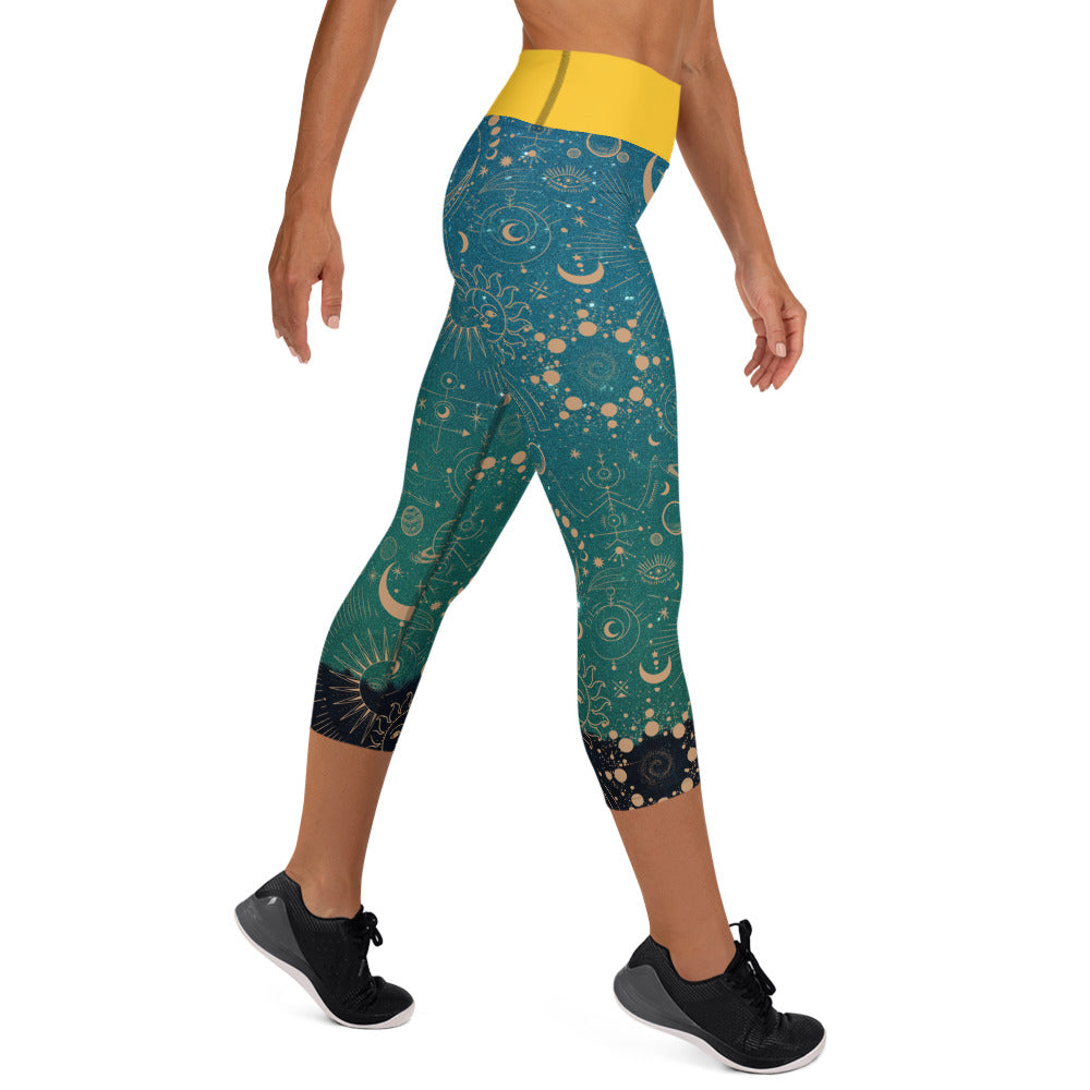 Universal Star Yoga-Capri-Leggings (EU) - Divine DeSein