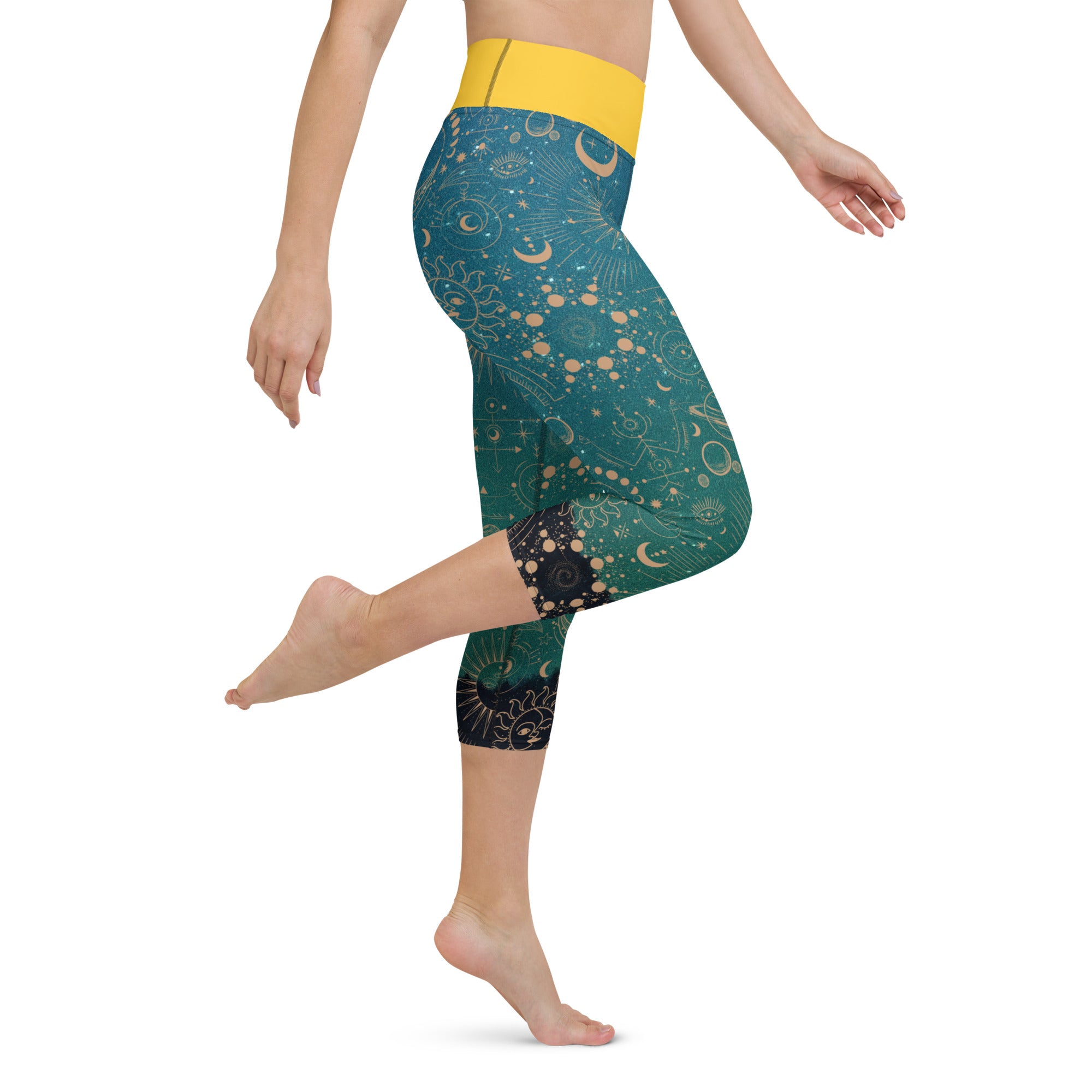 Universal Star Yoga-Capri-Leggings (EU) - Divine DeSein