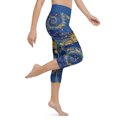 Zodiak Star Yoga-Capri-Leggings (EU) - Divine DeSein