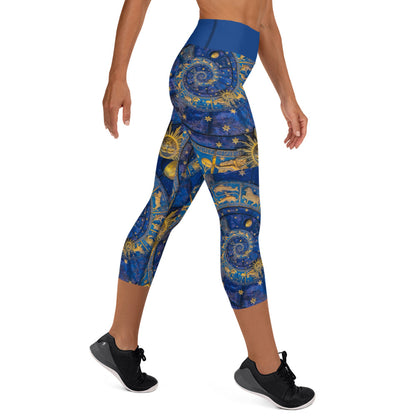 Zodiak Star Yoga-Capri-Leggings (EU) - Divine DeSein